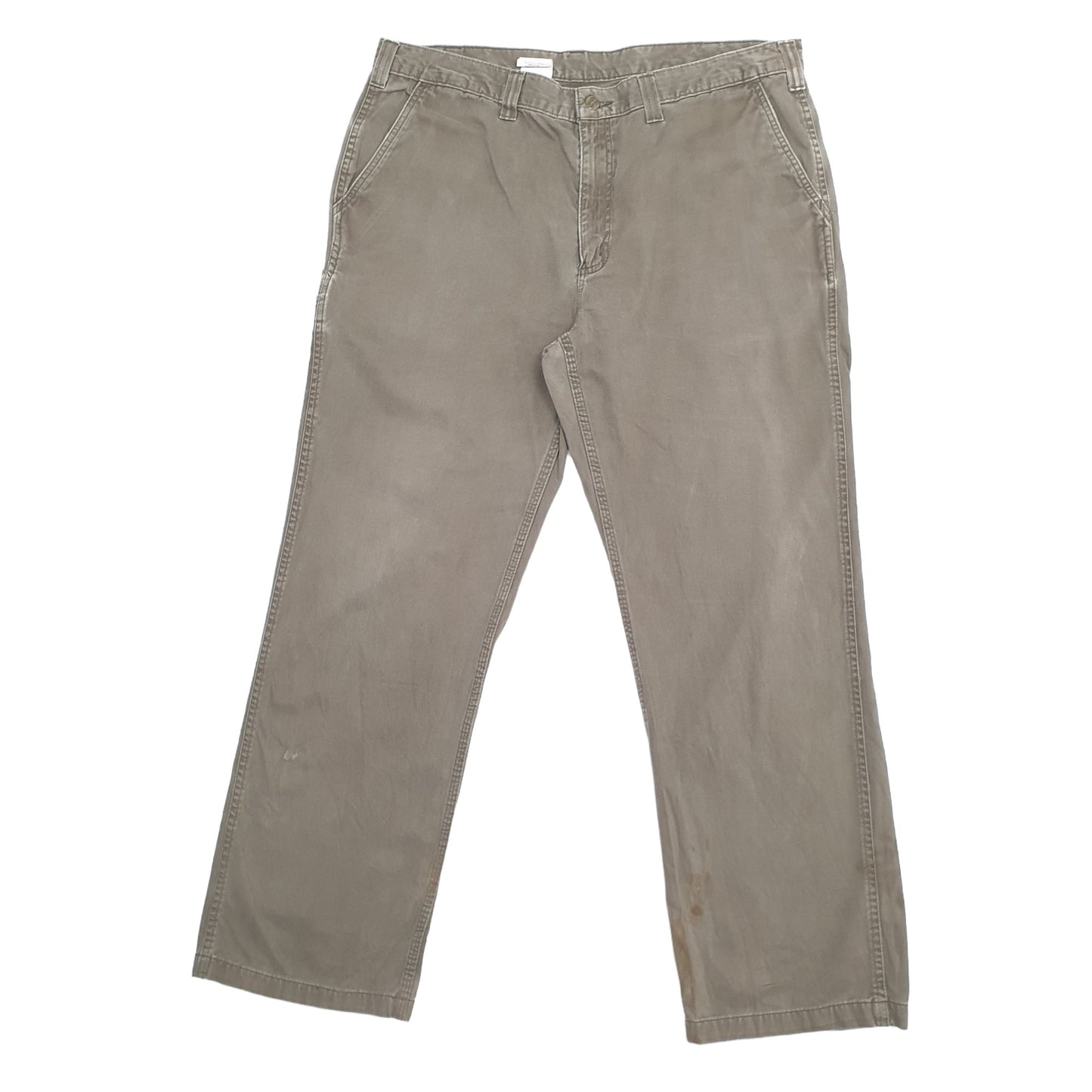 Mens Khaki Carhartt  Carpenter JeansW40 L32