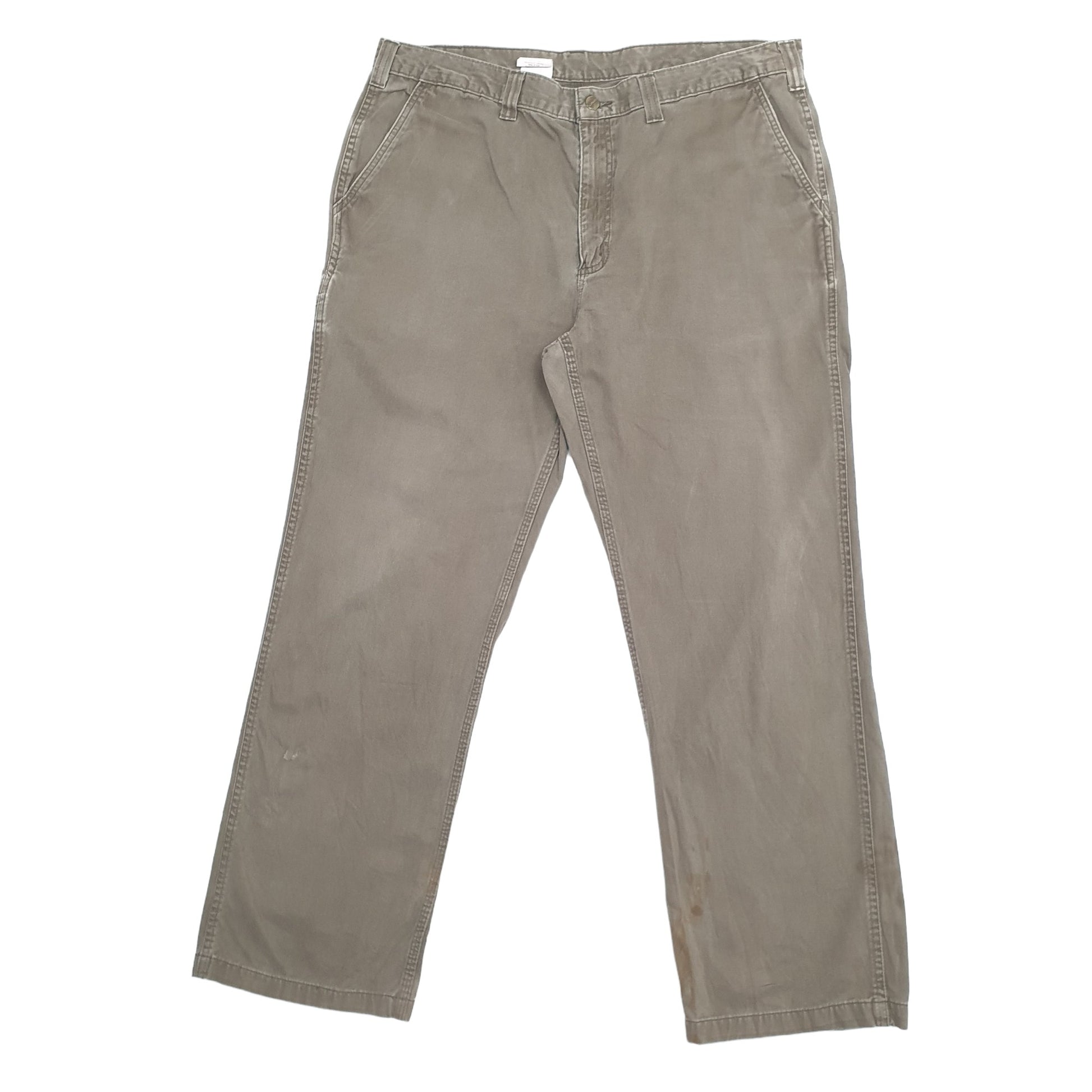 Mens Khaki Carhartt  Carpenter JeansW40 L32