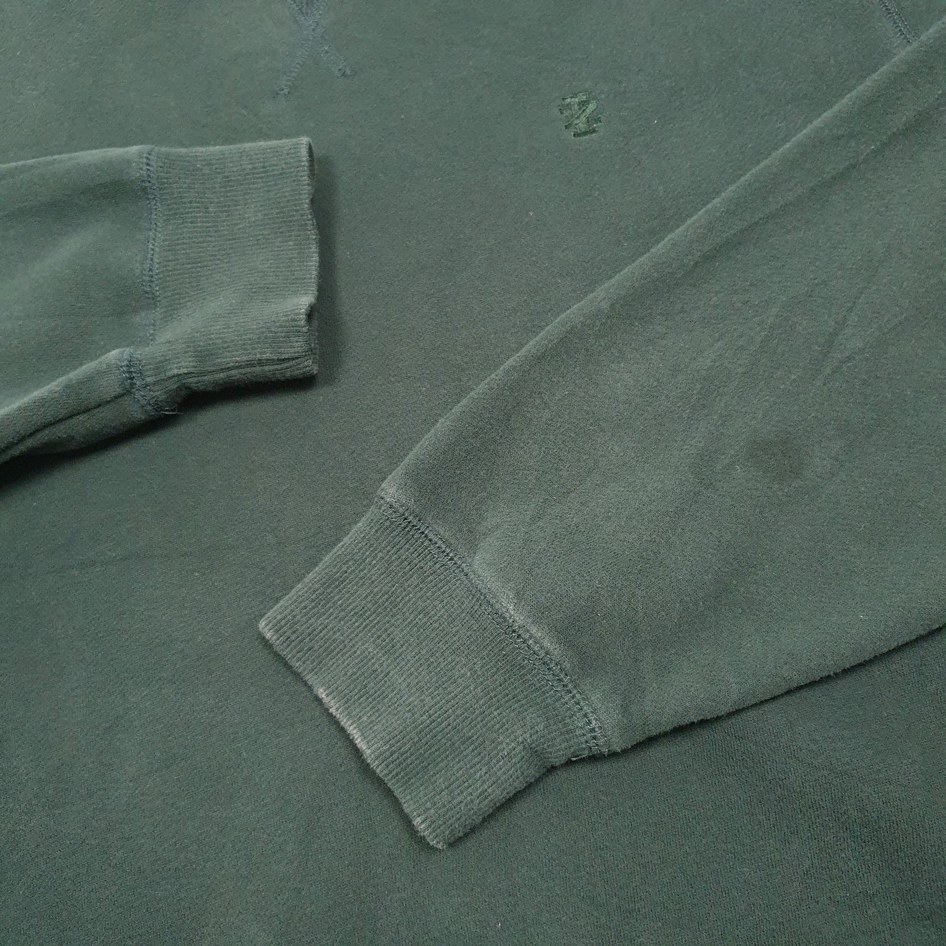 Mens Green Izod  Crewneck Jumper