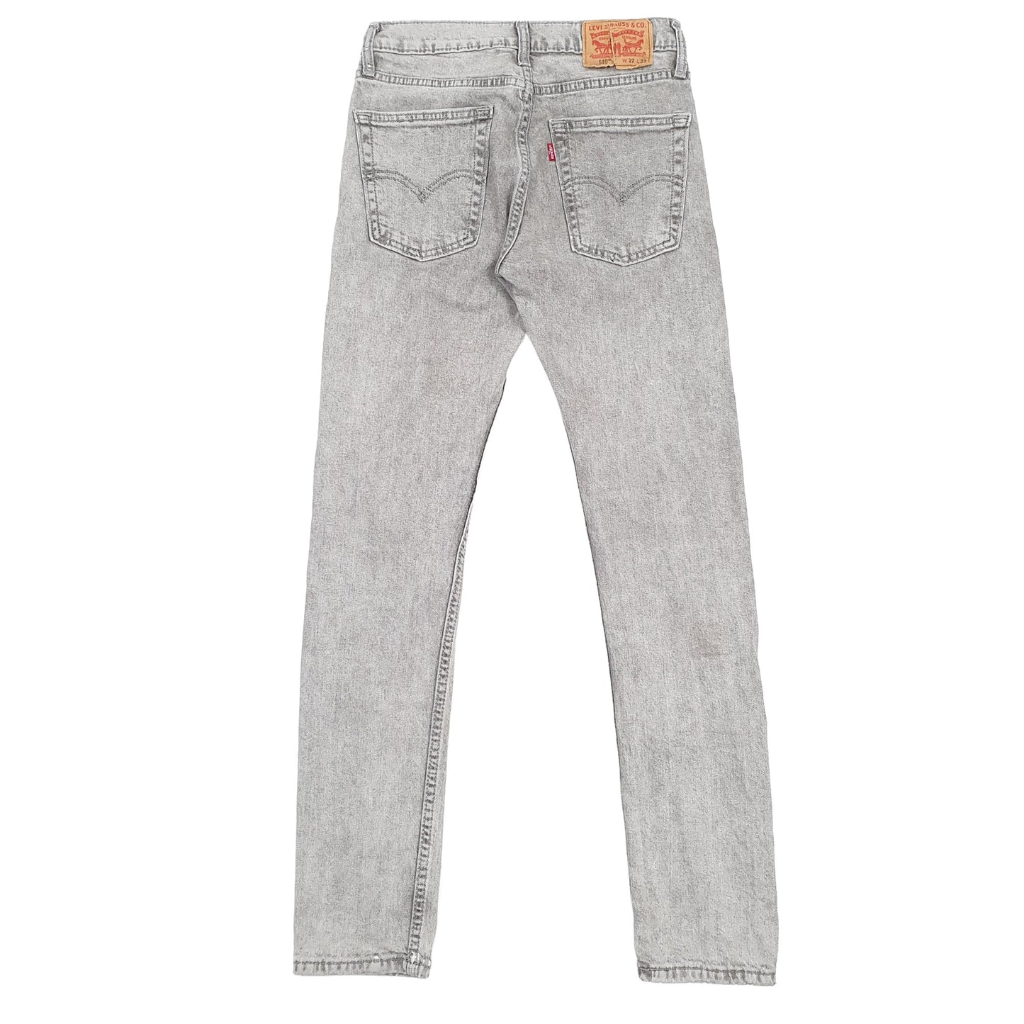 Levis 510 Skinny Fit Jeans W27 L30 Grey