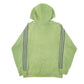 Mens Green Adidas Spellout Hoodie Jumper
