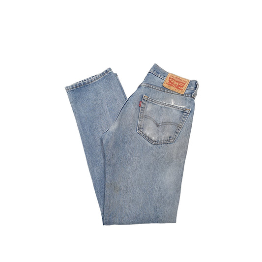 Levis 505 Regular Fit Jeans W29 L32 Blue