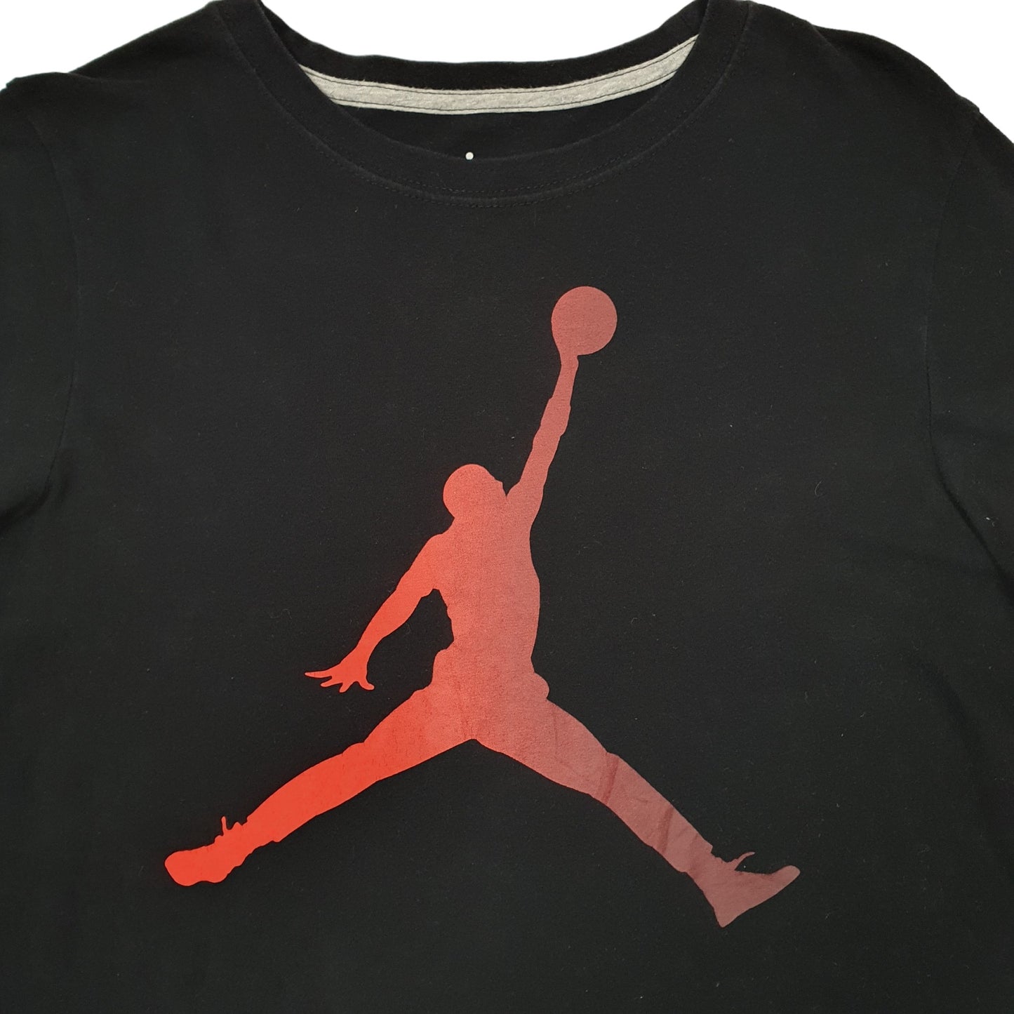 Nike Air Jordan Short Sleeve T Shirt Black