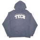 Mens Navy Champion Horry Georgetown Tech College Hoodie Jumper