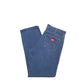 Dickies Regular Regular Fit Jeans W36 L33 Blue