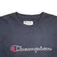 Mens Navy Champion Spellout Crewneck Jumper