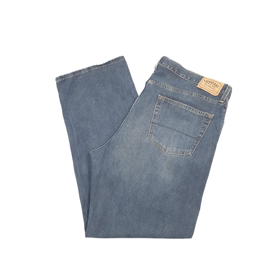 Levis Signature Straight Fit Jeans W44 L33 Blue