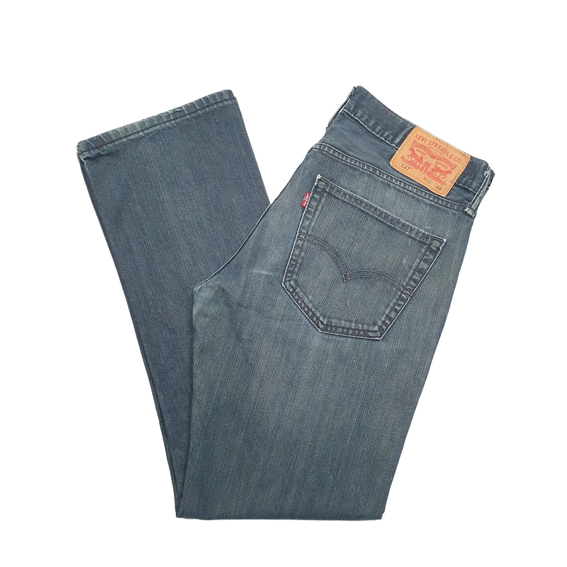 Mens Black Levis  527 JeansW34 L30