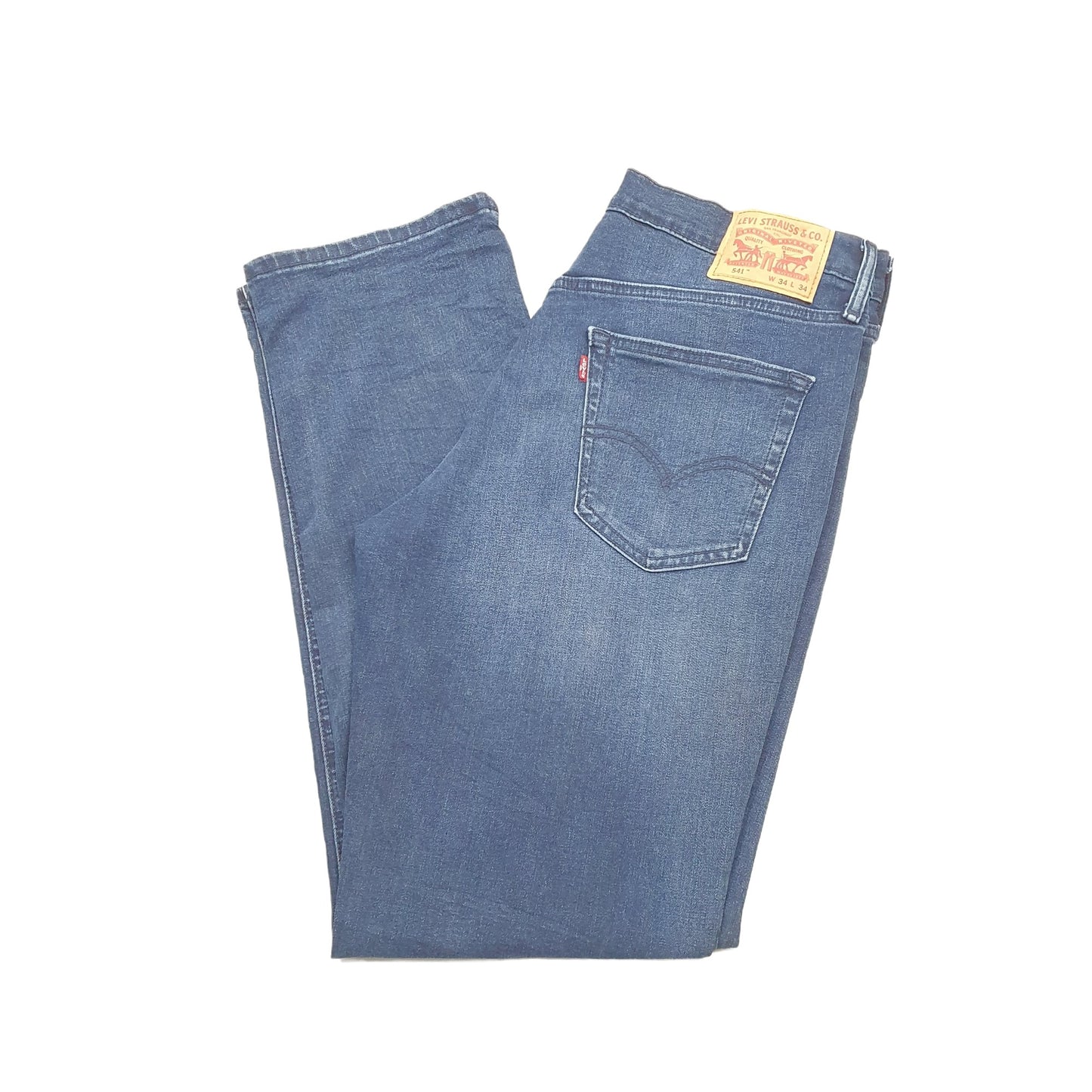 Levis 541 Tapered Fit Jeans W34 L34 Blue