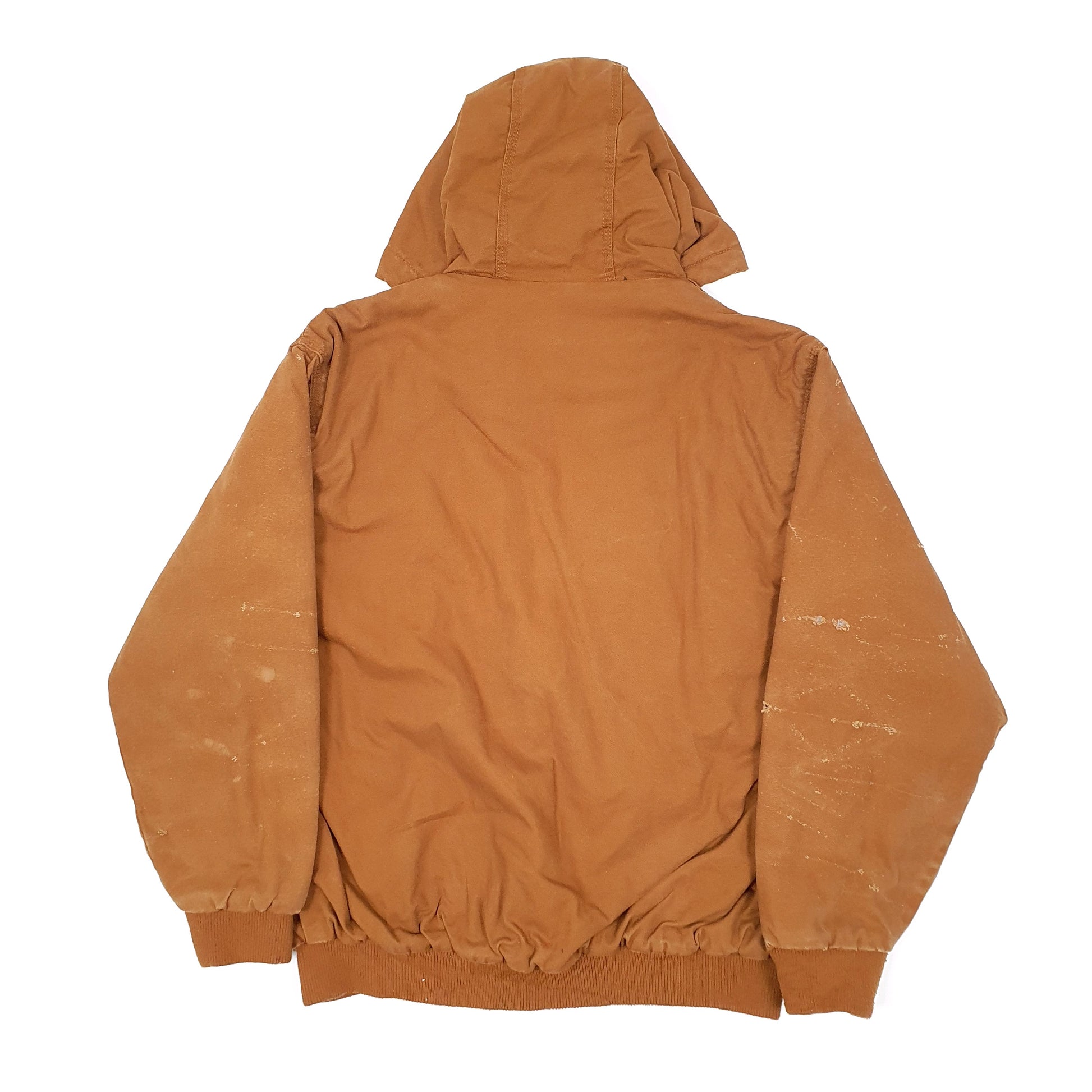 Mens Duck Smiths Sherpa Hoodie Workwear Jacket Coat