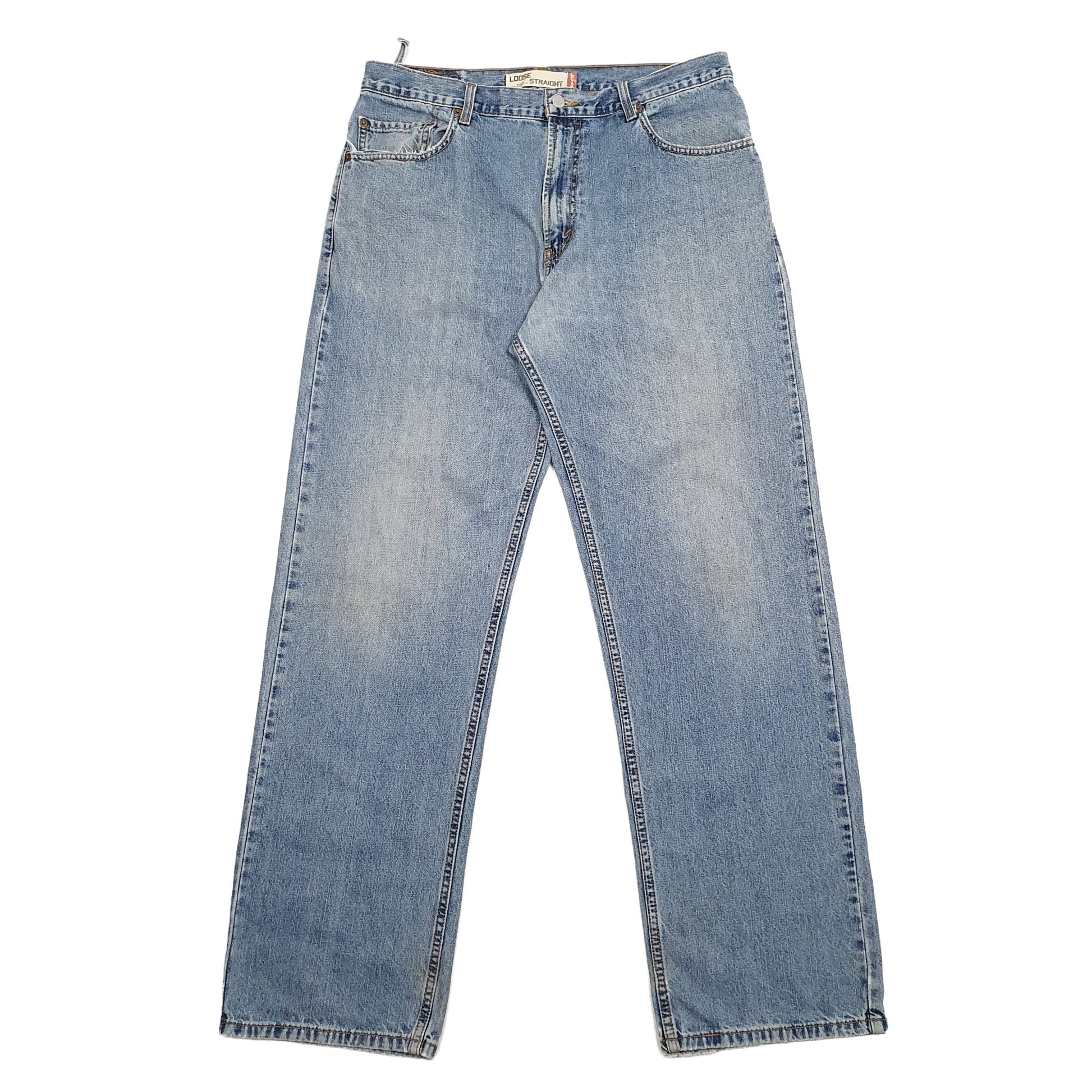 Levis 569 Loose Fit Jeans W34 L34 Blue