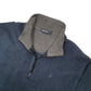 Nautica Quarter Zip Fleece XL Navy