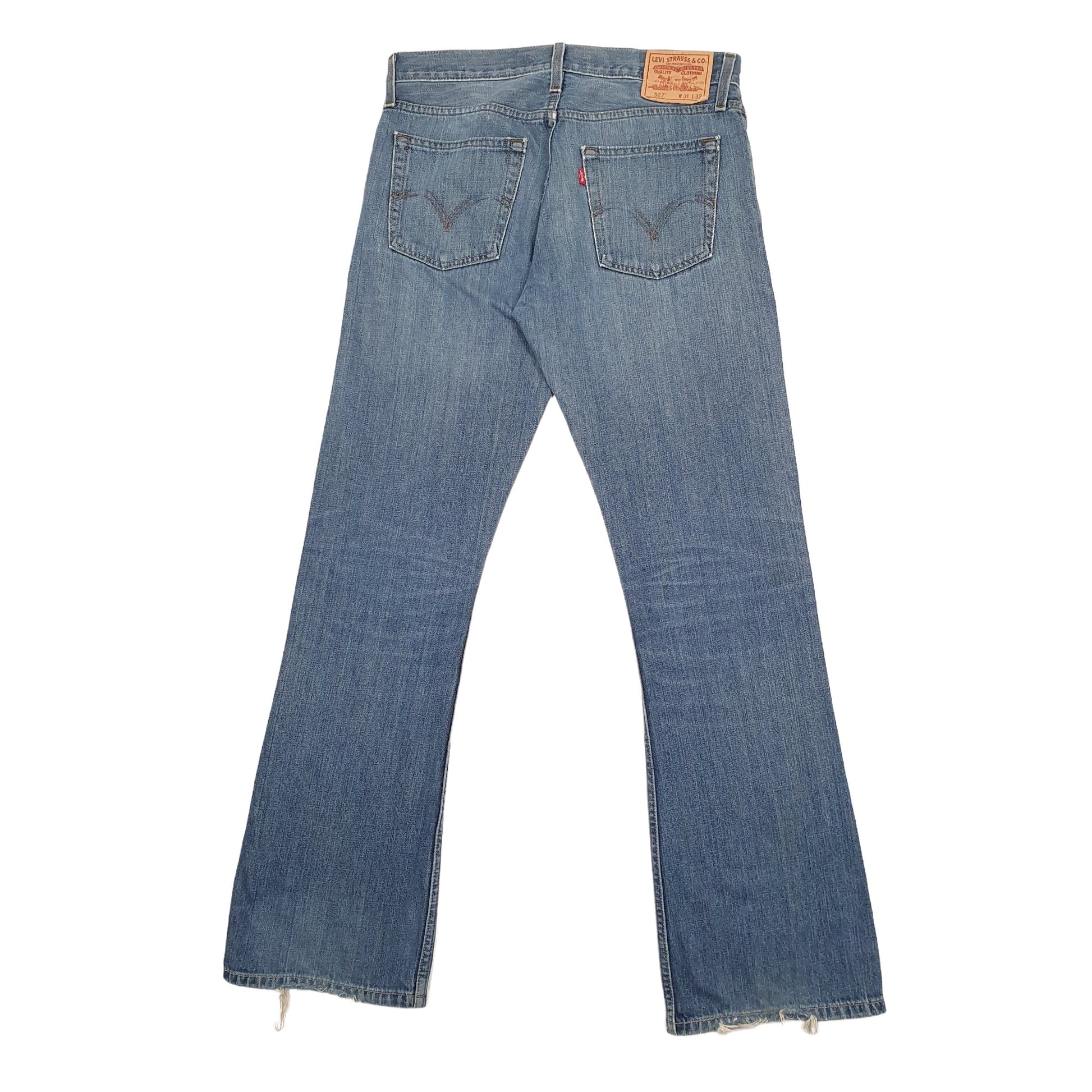 Mens Blue Levis  527 JeansW32 L33