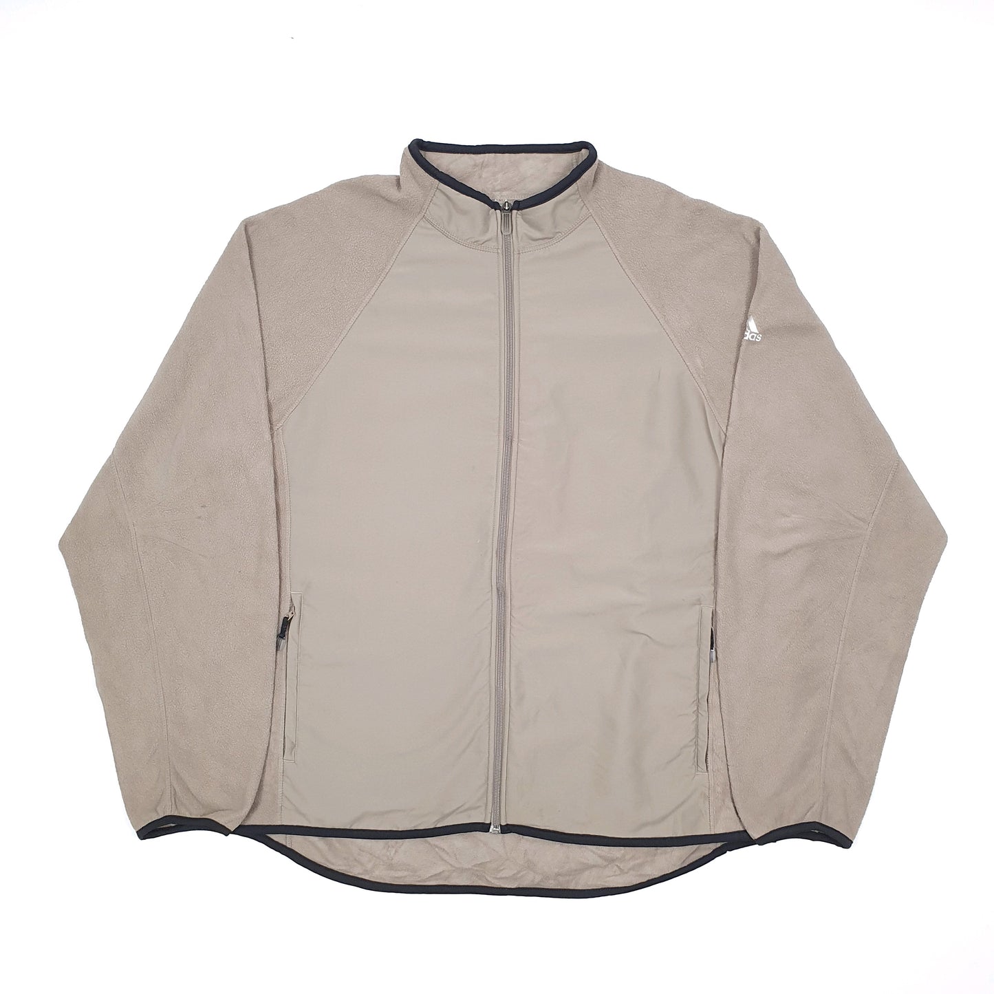 Adidas Full Zip Fleece XL Beige