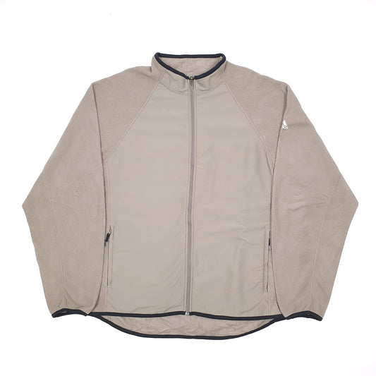 Adidas Full Zip Fleece XL Beige