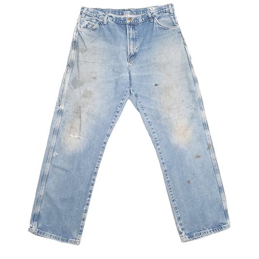 Dickies Casual Loose Fit Carpenter Jeans W38 L31 Blue