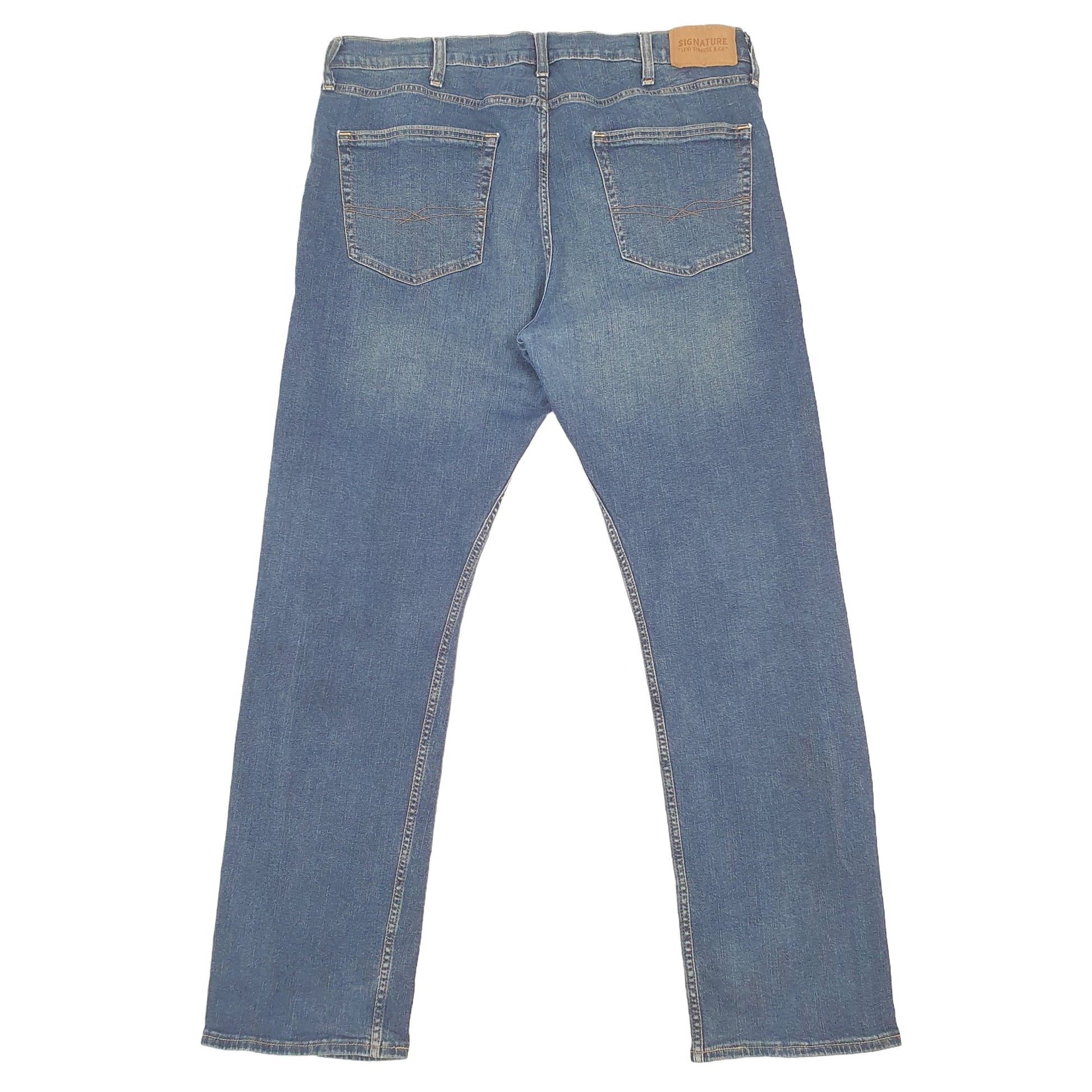 Levis Signature Straight Fit Jeans W38 L31 Blue