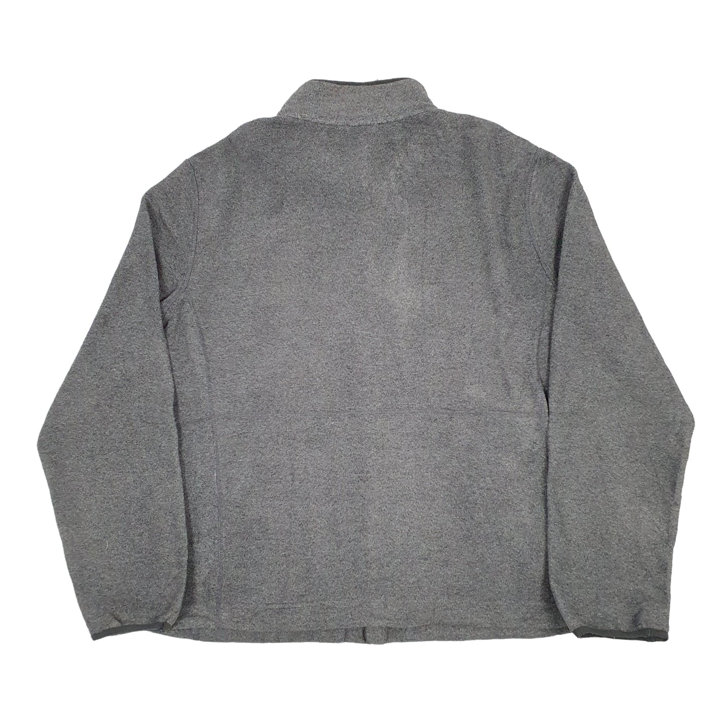 L.L.Bean Full Zip Fleece L Grey