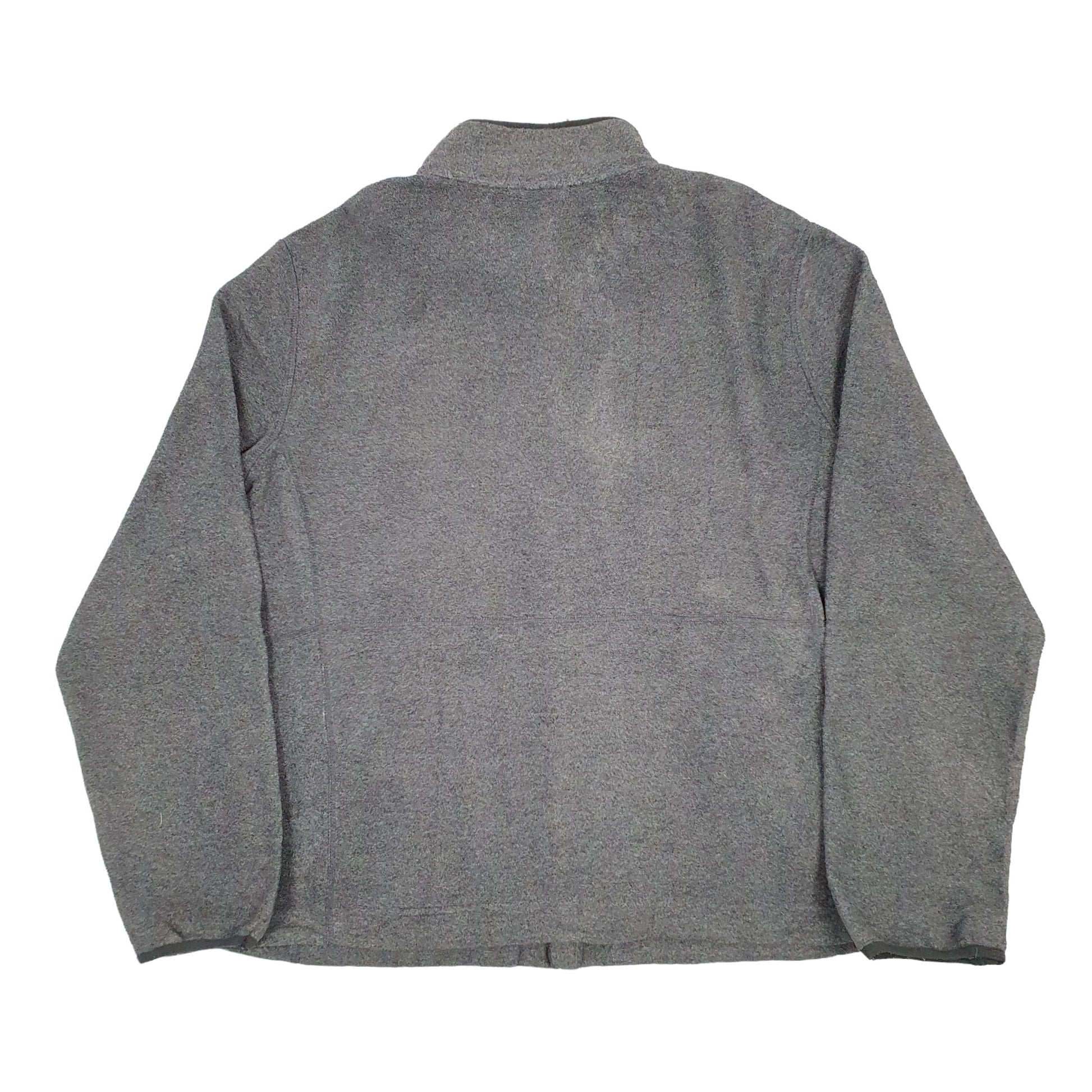 L.L.Bean Full Zip Fleece L Grey