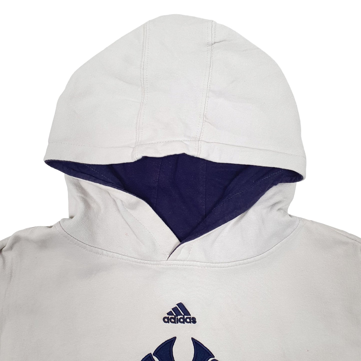 Womens Grey Adidas New York Yankees Baseball Hoodie Jumper