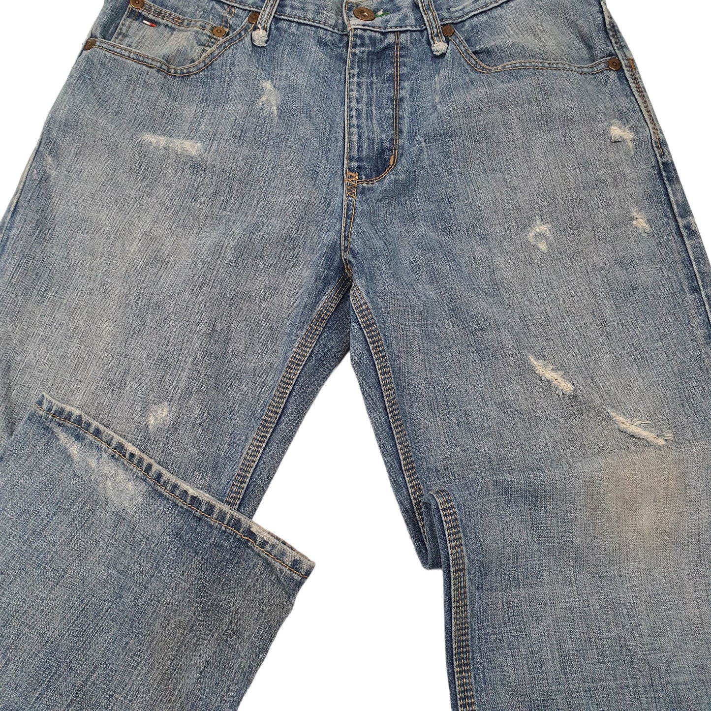 Mens Blue Tommy Hilfiger Straight  JeansW34 L32