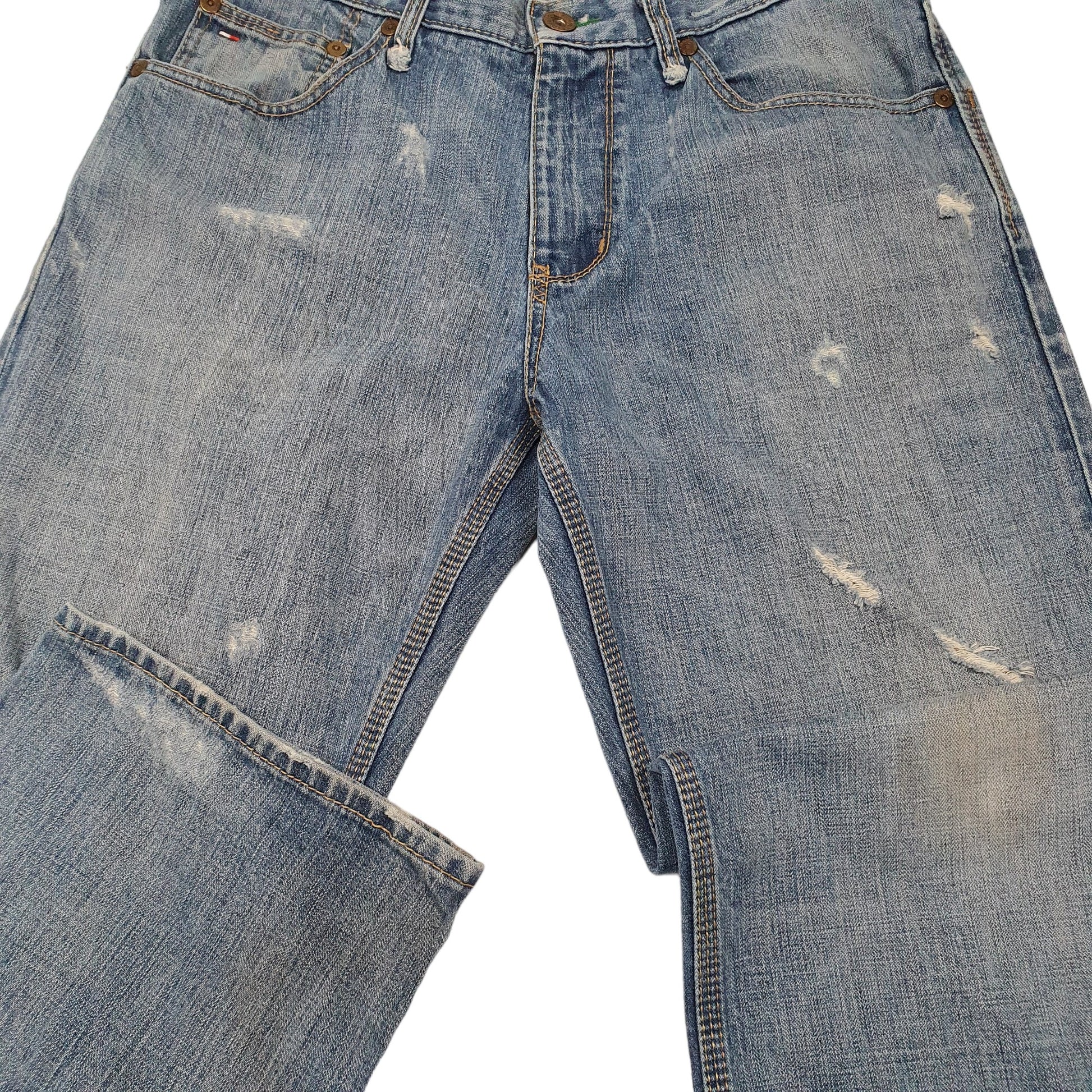 Mens Blue Tommy Hilfiger Straight  JeansW34 L32