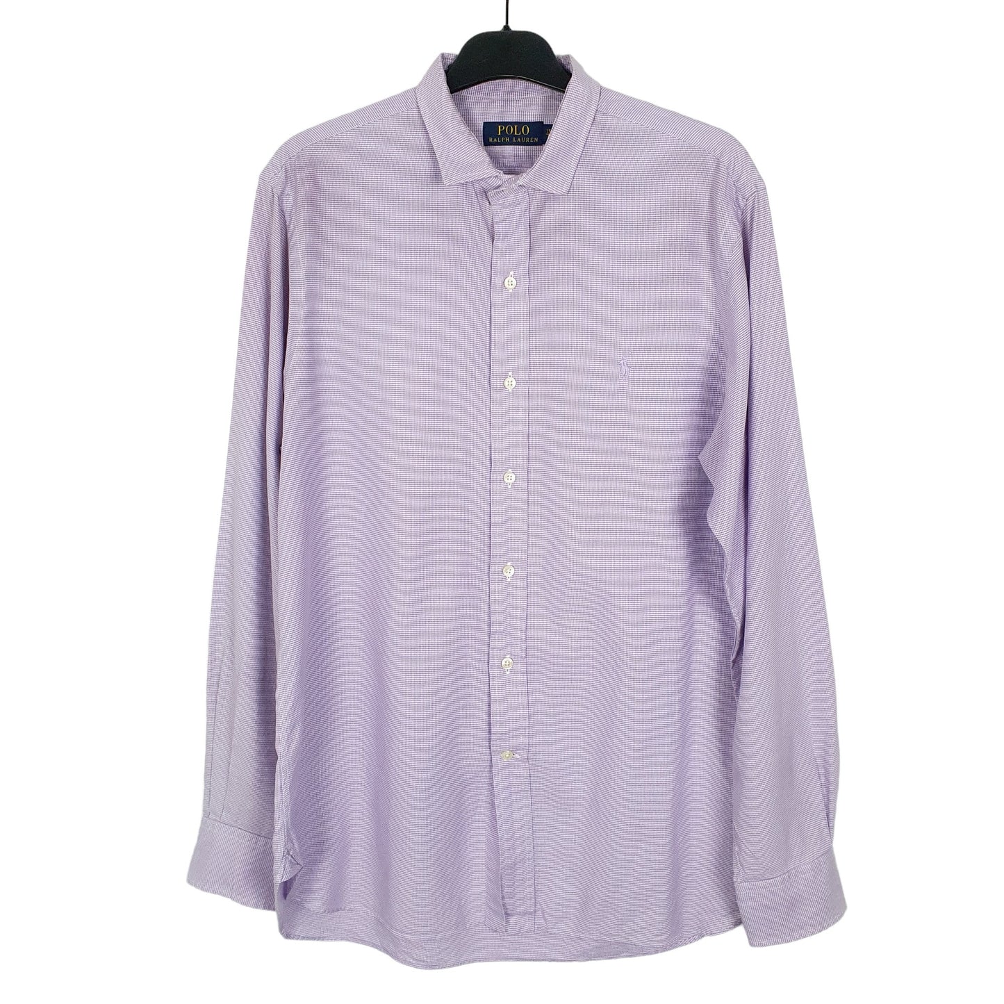 Ralph Lauren Long Sleeve Regular Fit Shirt Purple