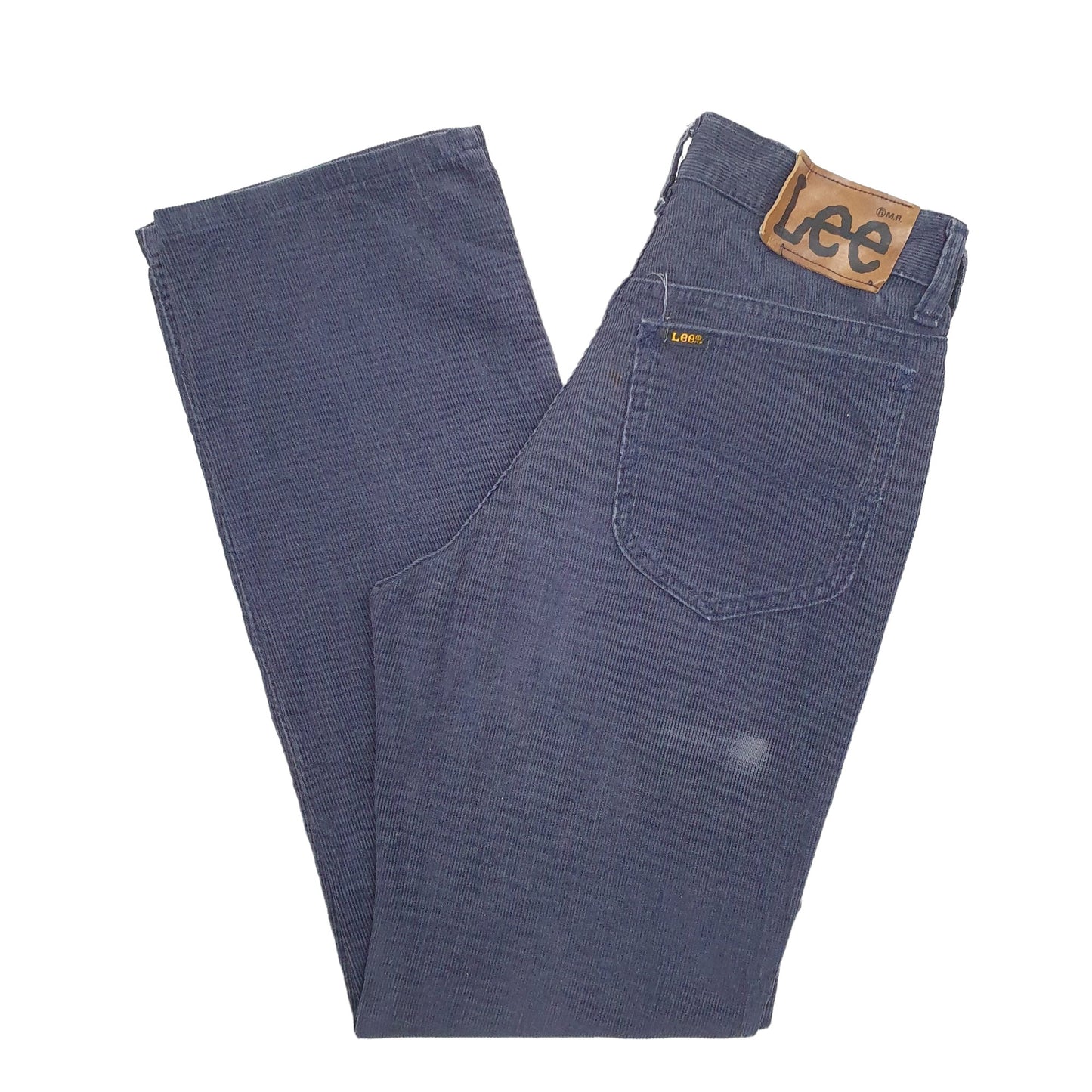 Mens Blue Lee  Corduroy Trousers