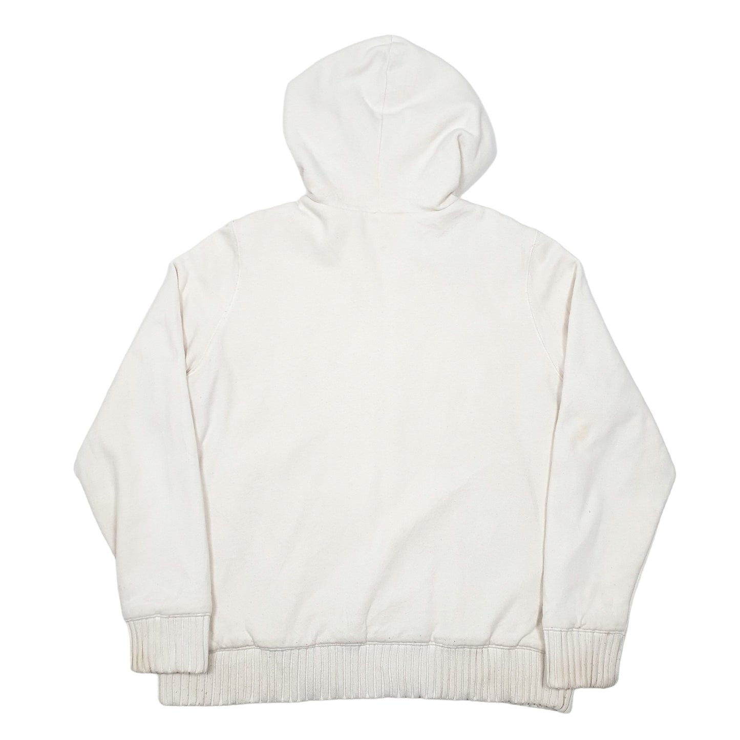 Womens Cream Tommy Hilfiger Hoodie Fleece Full Zip Jumper