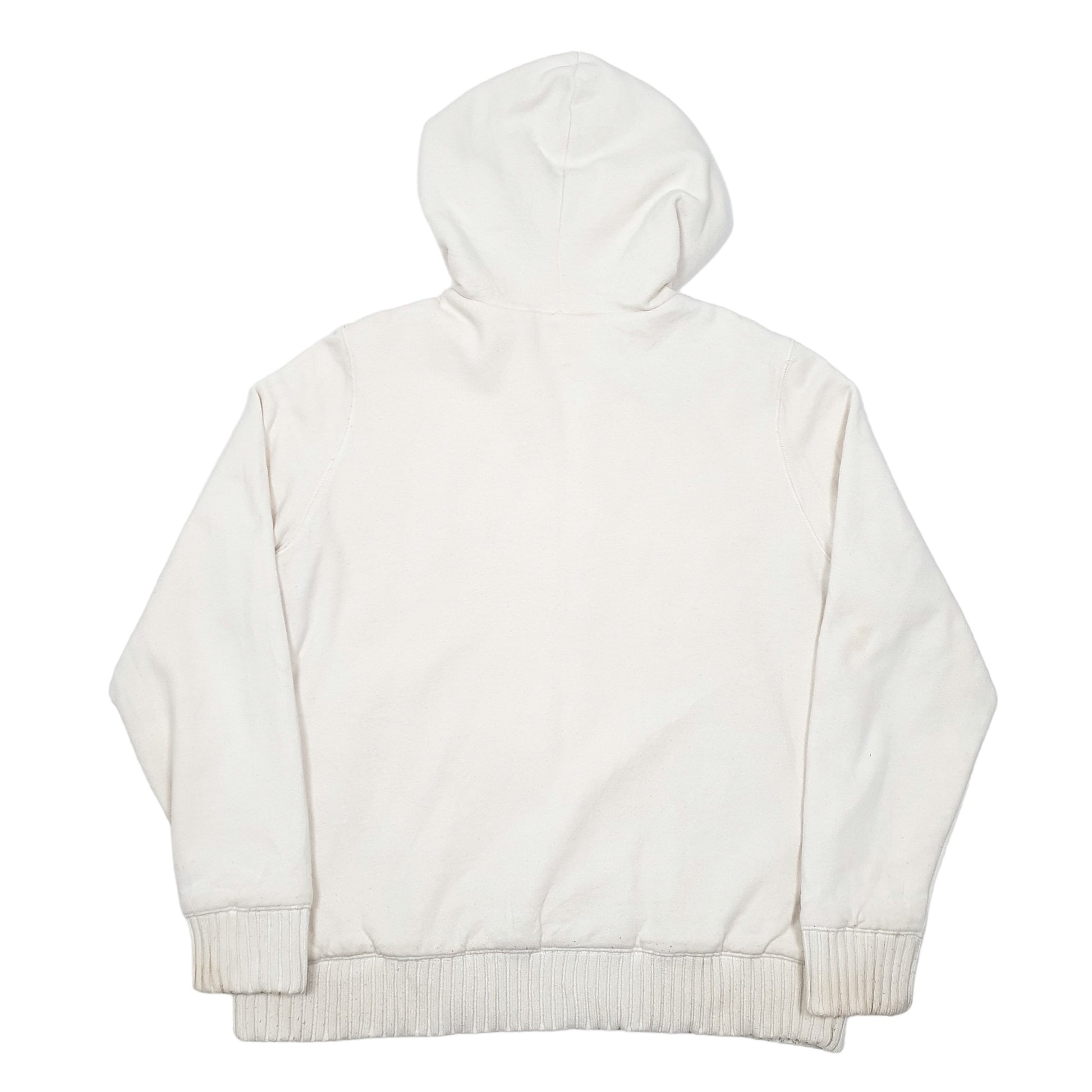 Womens Cream Tommy Hilfiger Hoodie Fleece Full Zip Jumper