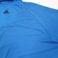 Adidas Golf Climacool Short Sleeve Polyester Polo Shirt Blue