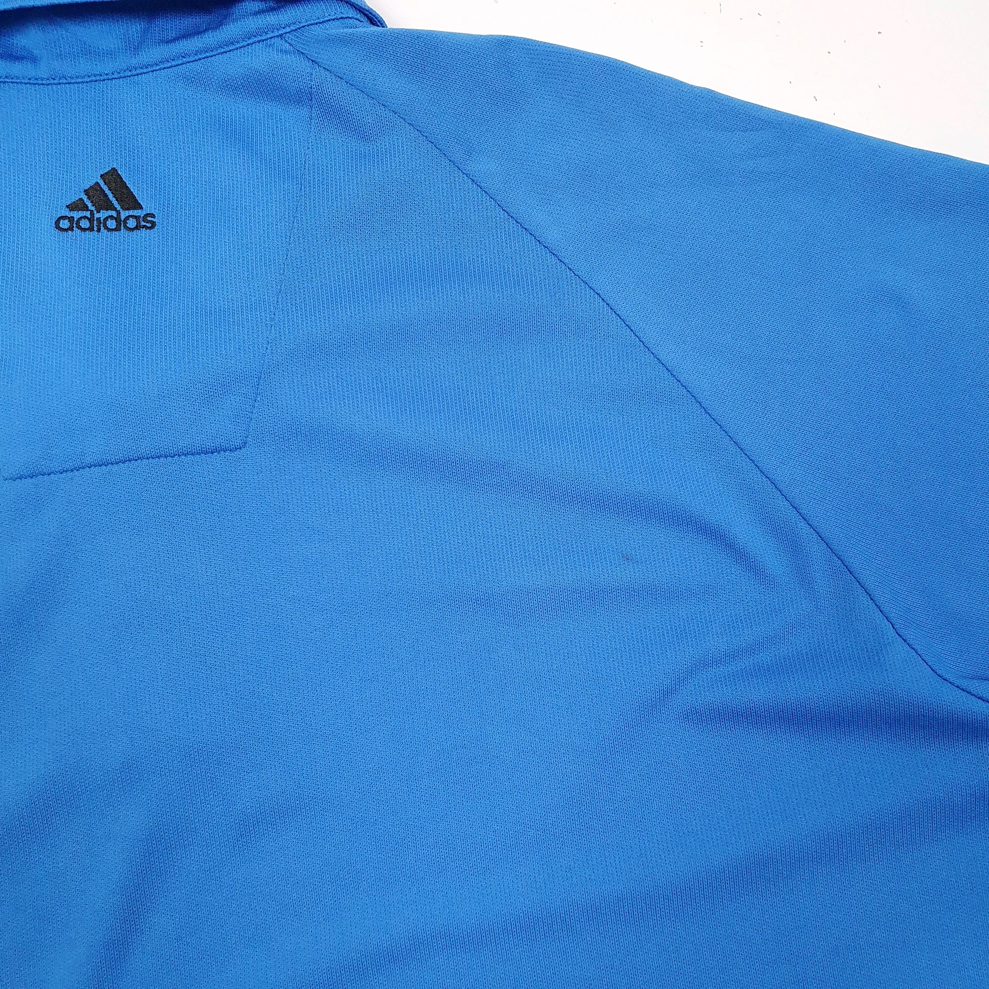 Adidas Golf Climacool Short Sleeve Polyester Polo Shirt Blue