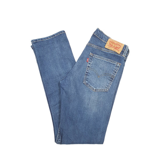 Levis 513 Slim Fit Jeans W31 L30 Blue