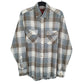 High Sierra Flannel Shacket Long Sleeve Regular Fit Check Shirt Blue