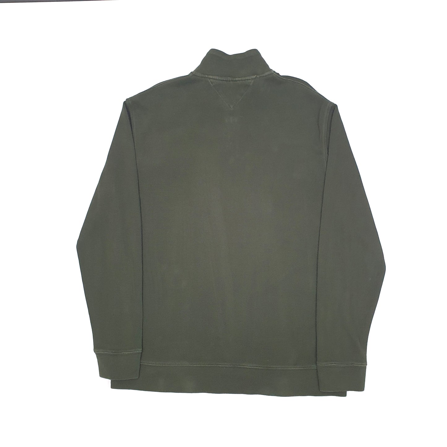 Tommy Hilfiger Quarter Zip XL Green