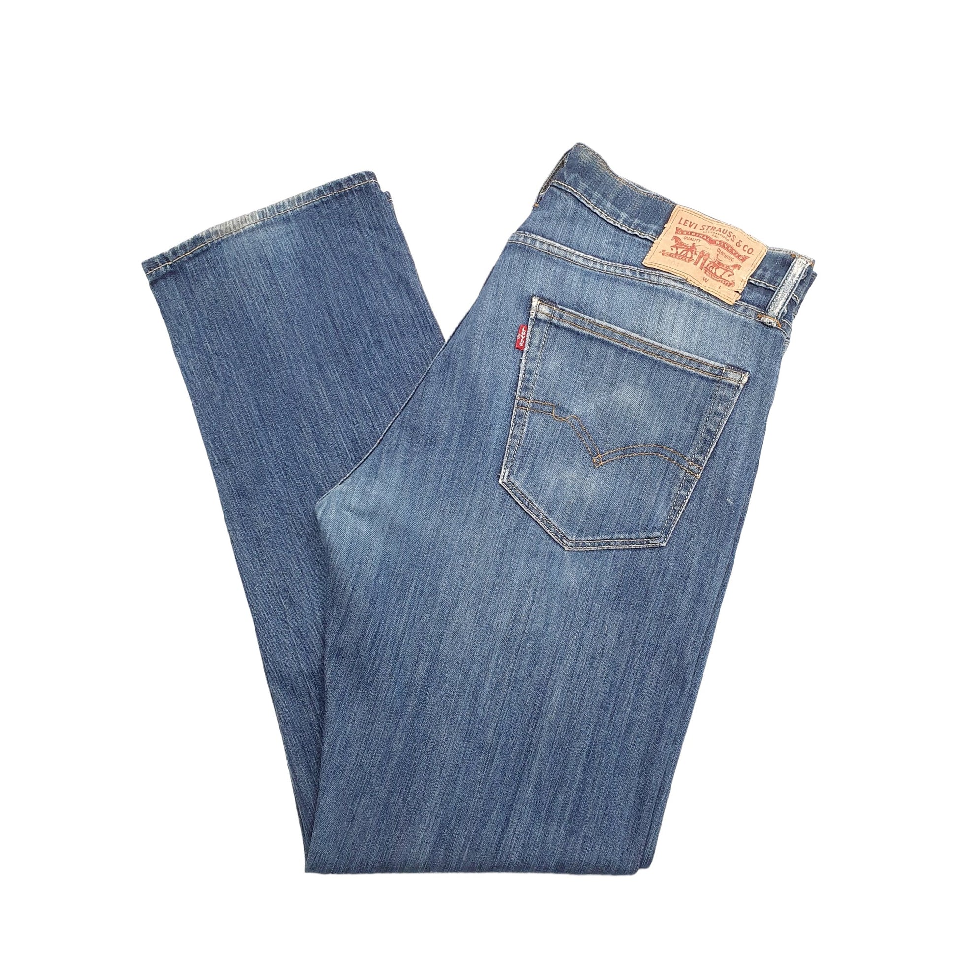 Mens Blue Levis  504 JeansW36 L32