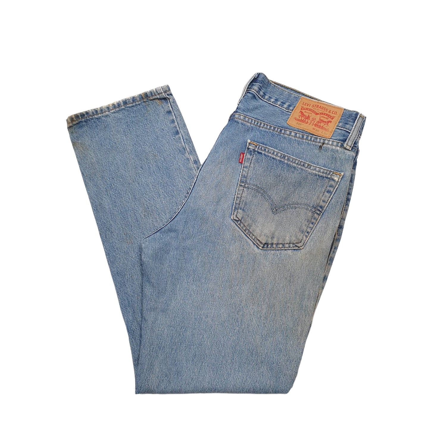 Mens Blue Levis  516 JeansW35 L30