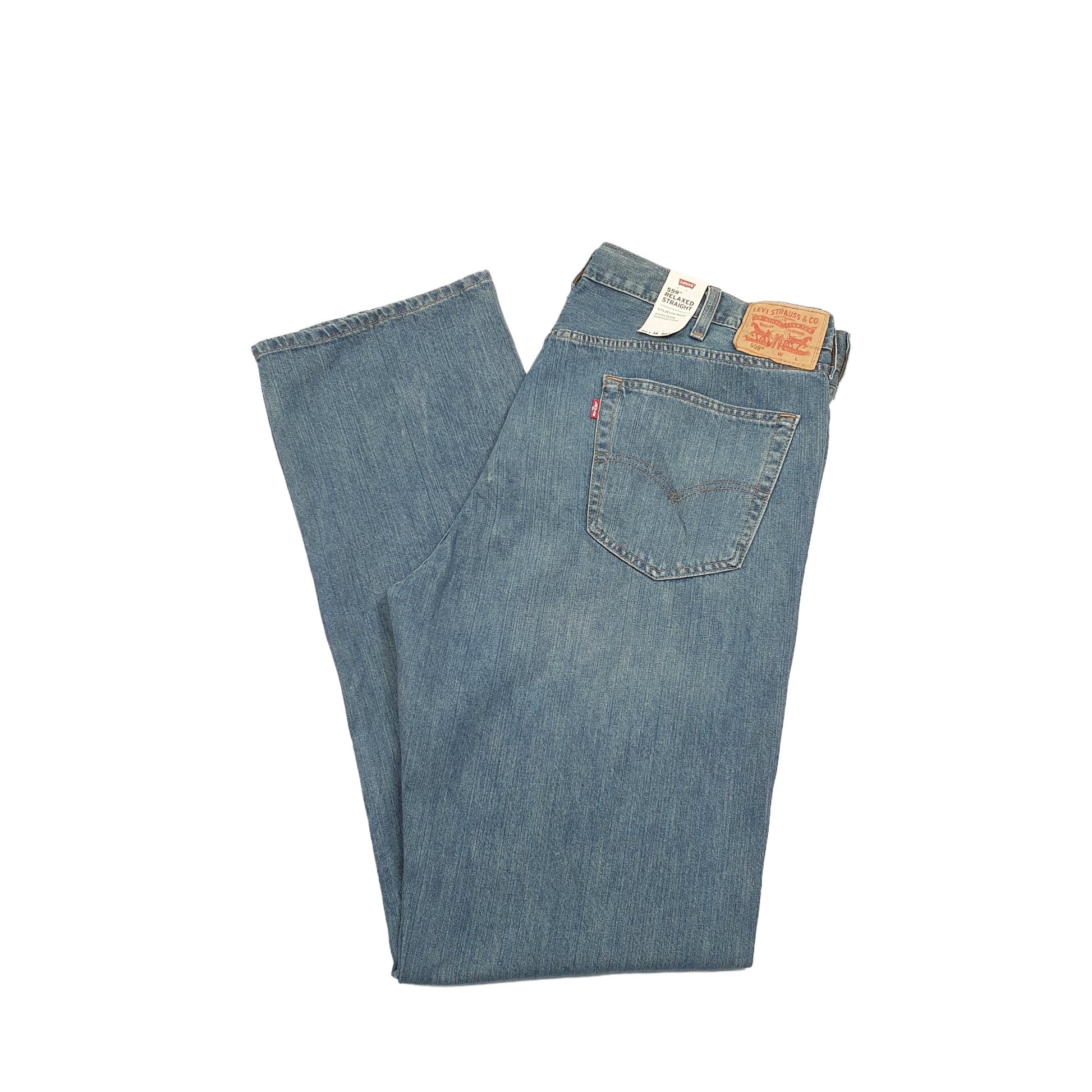 Levis 559 Relaxed Fit Jeans W42 L30 Blue