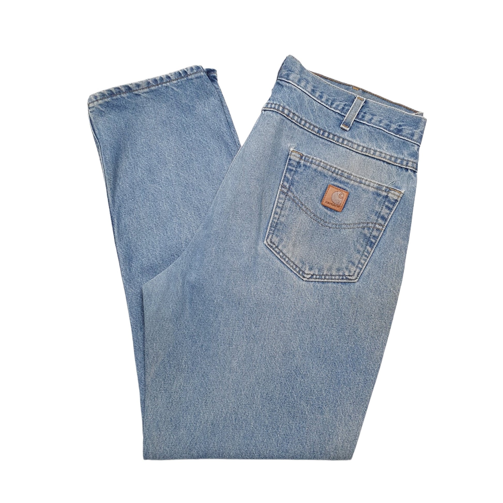 Mens Blue Carhartt  Carpenter Trousers