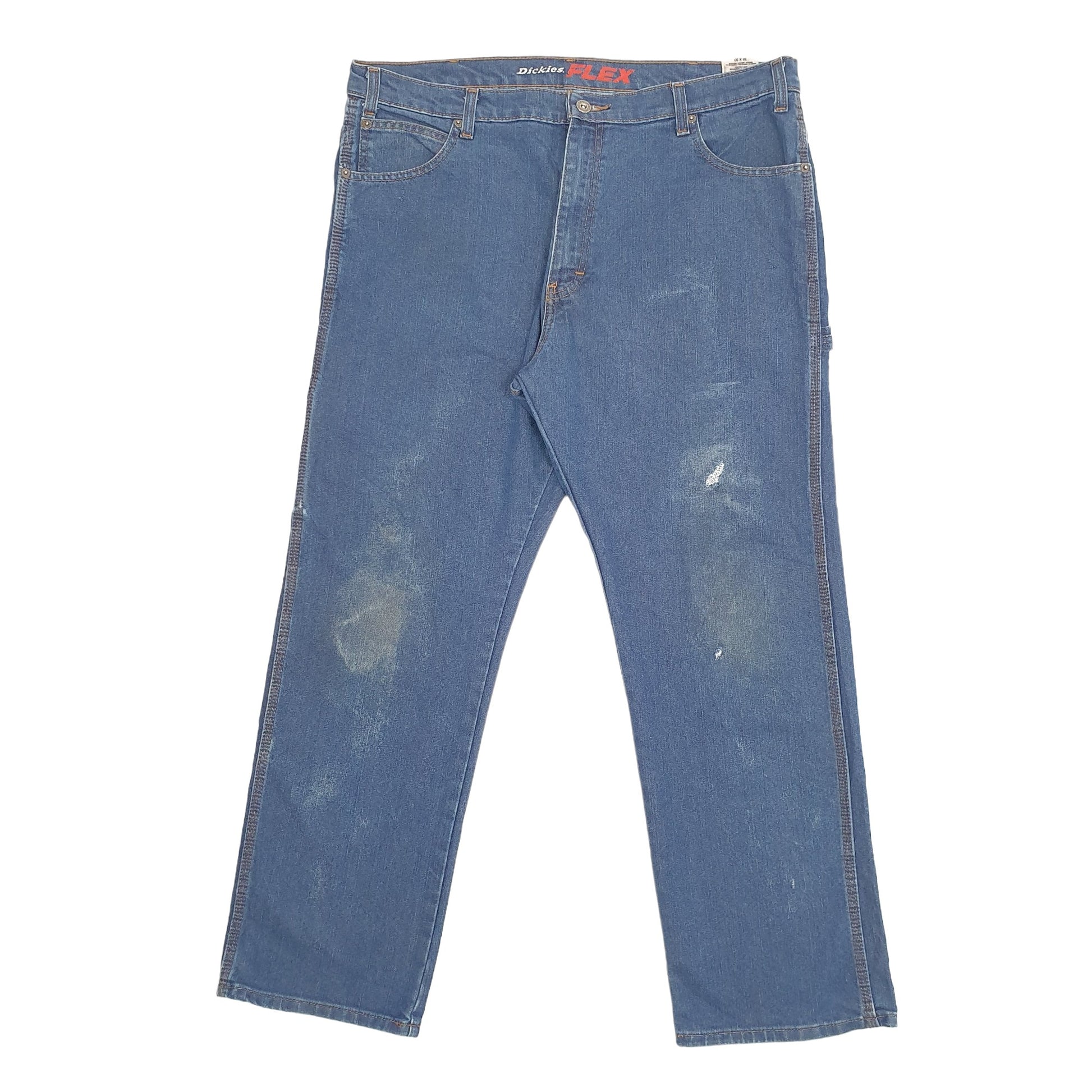 Mens Blue Dickies  Carpenter Trousers