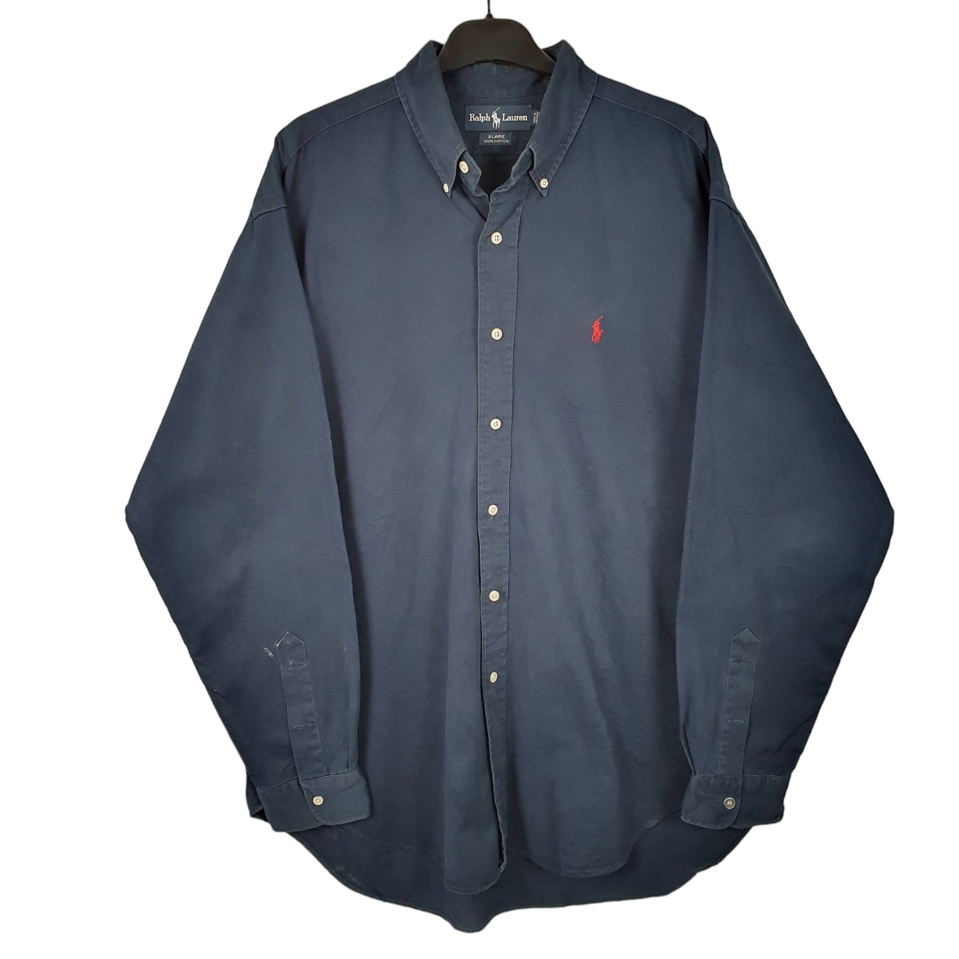 Mens Navy Ralph Lauren  Long Sleeve Shirt