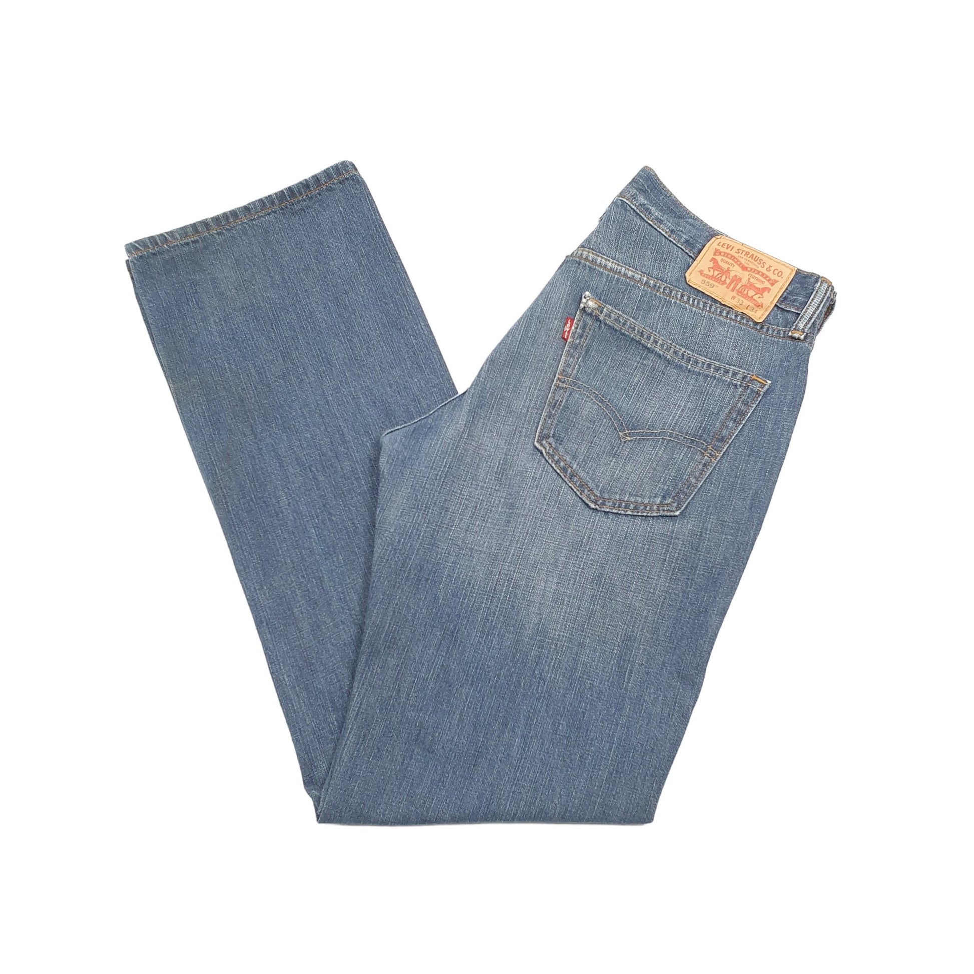 Levis 559 Relaxed Fit Jeans W33 L33 Blue