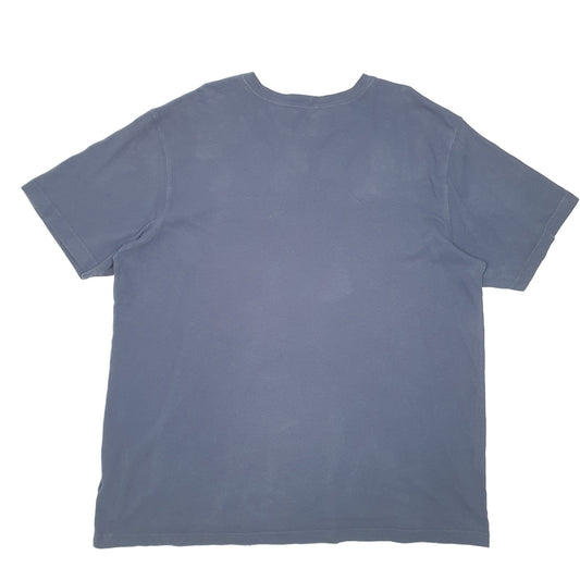 Mens Navy Carhartt Work Wear Short Sleeve T Shirt