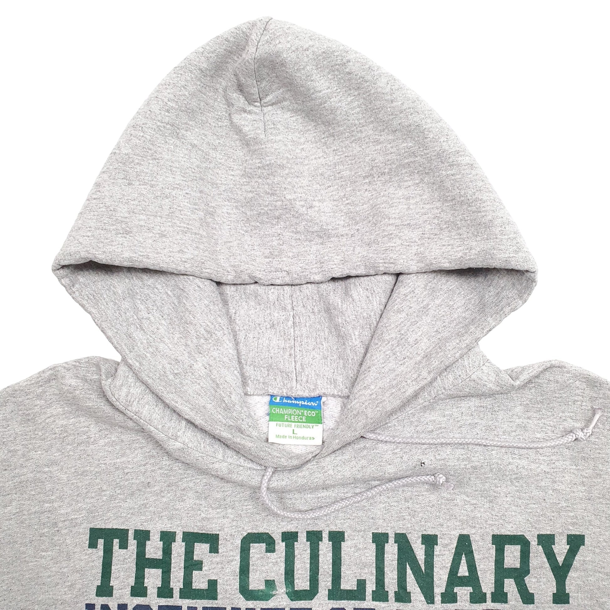 Mens Grey Champion USA College Cooking Hoodie Jumper