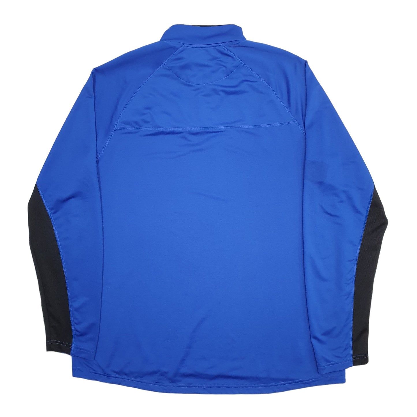 Mens Blue Champion  Quarter Zip Jumper