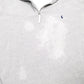 Mens Grey Polo Ralph Lauren  Quarter Zip Jumper