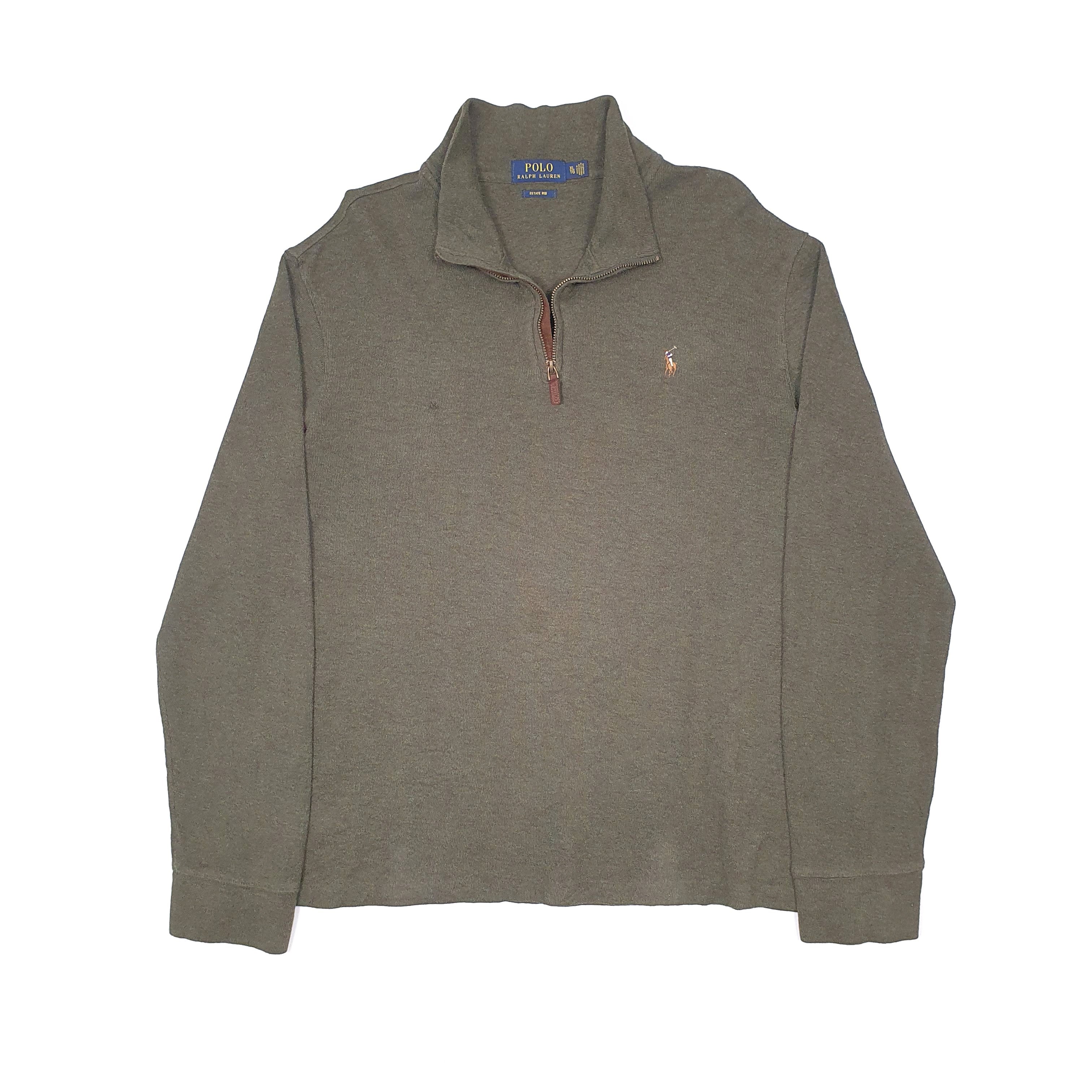 Green ralph lauren online quarter zip