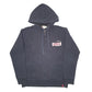 Mens Navy Levis  Quarter Zip Jumper