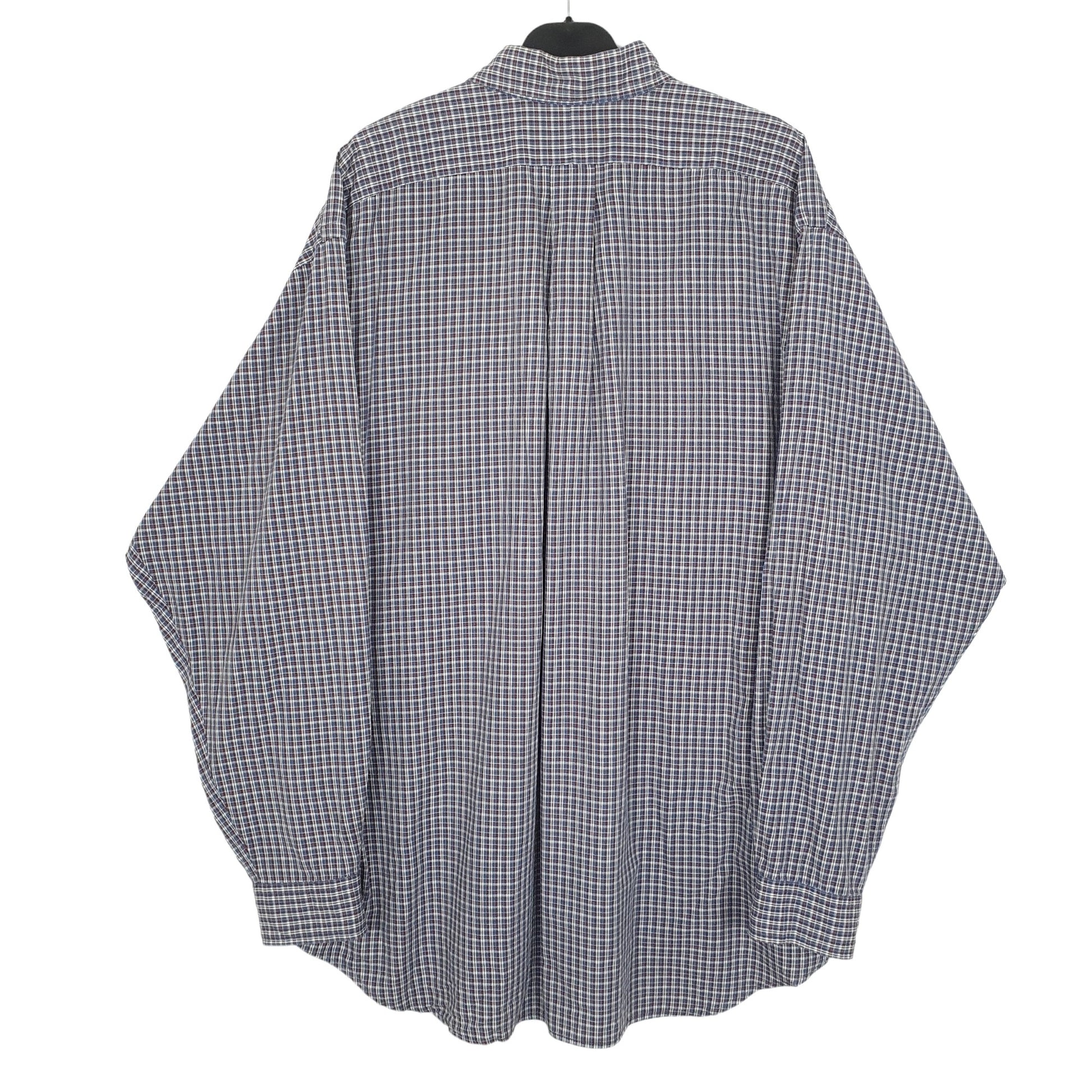 Ralph Lauren Long Sleeve Blaire Fit Check Shirt Blue