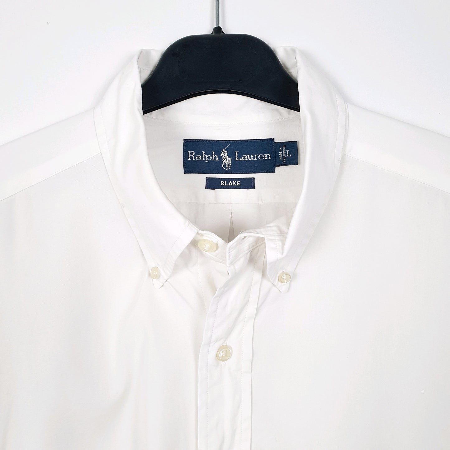 Mens White Ralph Lauren  Long Sleeve Shirt
